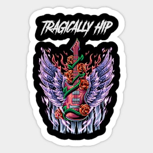TRAGICALLY HIP MERCH VTG FAN ART Sticker